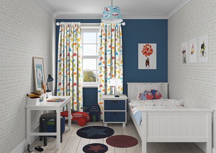 Dino, Paintbox - Made to Measure Curtains - Image 5